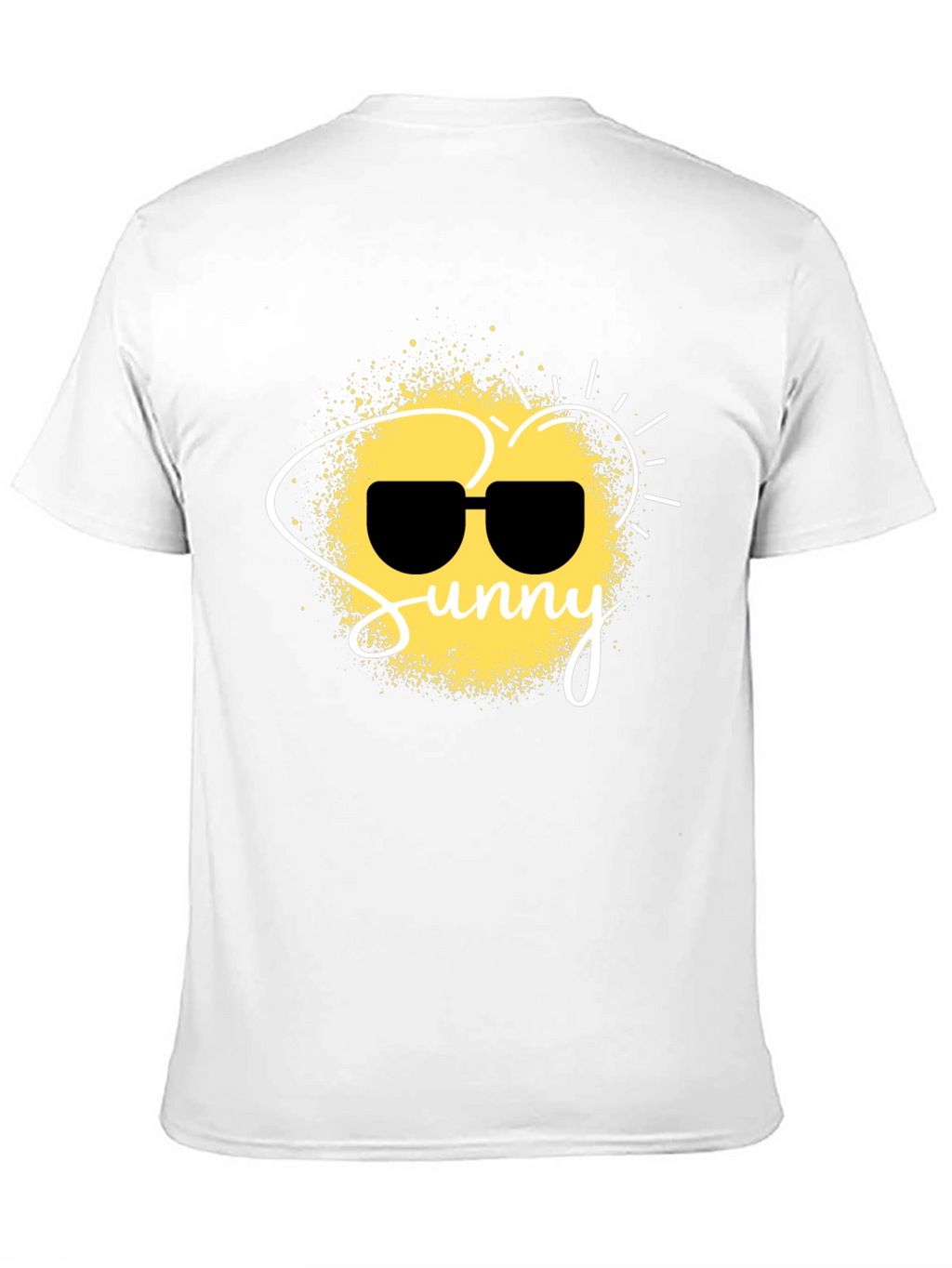Sunny Graphic Black T-Shirt