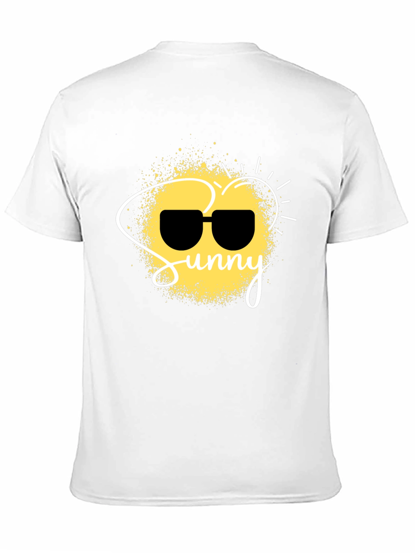 Sunny Graphic Black T-Shirt