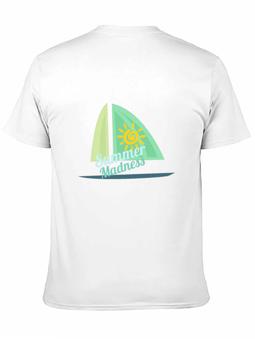 Summer Madness Sailboat T-Shirt - Black