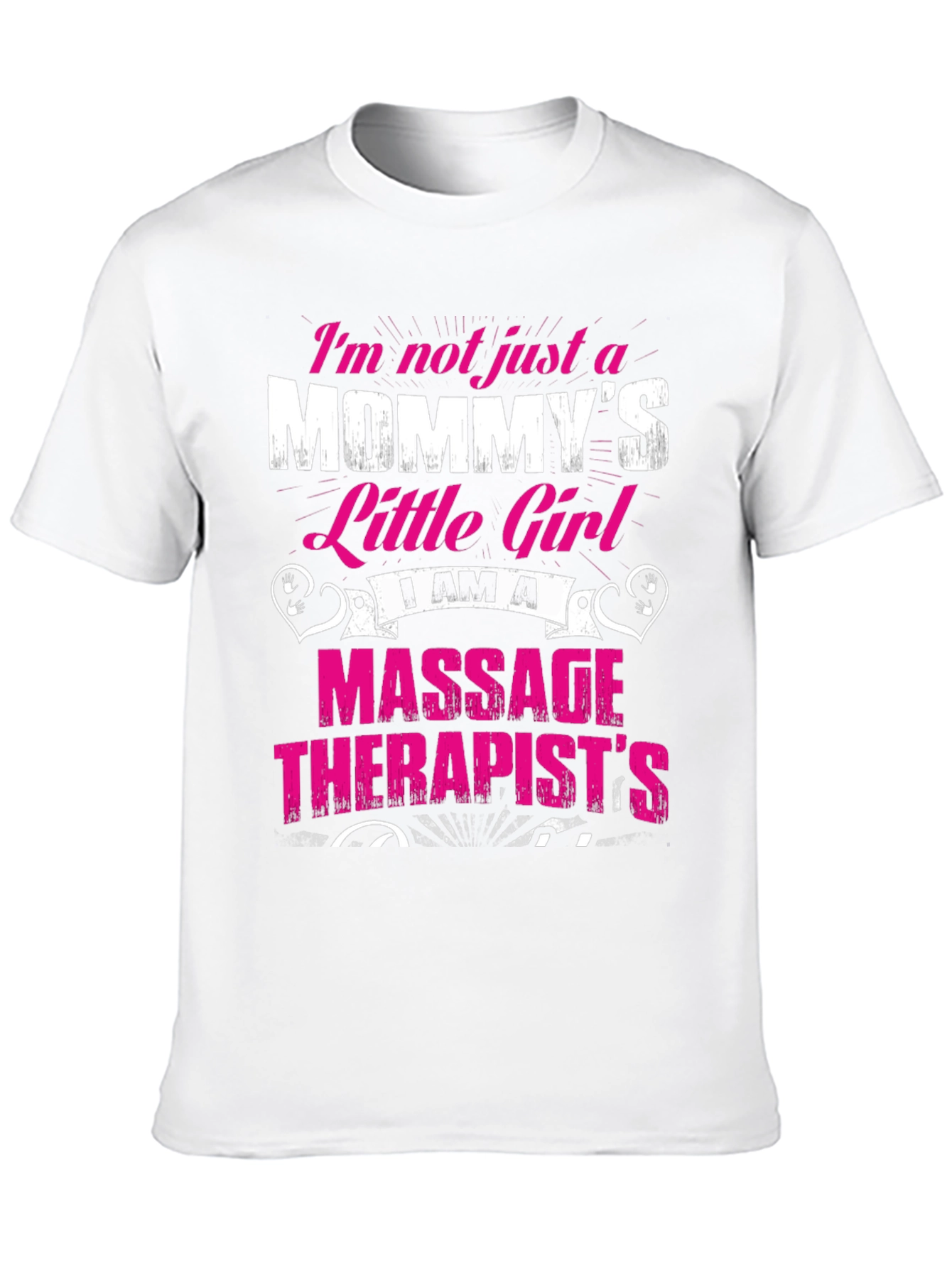 Mommys Little Girl Massage Therapist T-Shirt