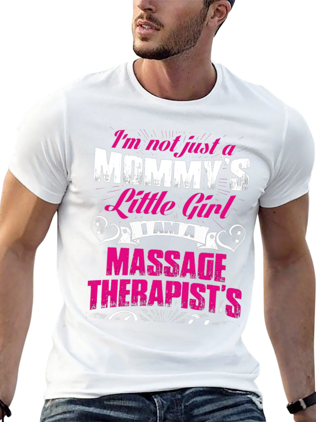 Mommys Little Girl Massage Therapist T-Shirt