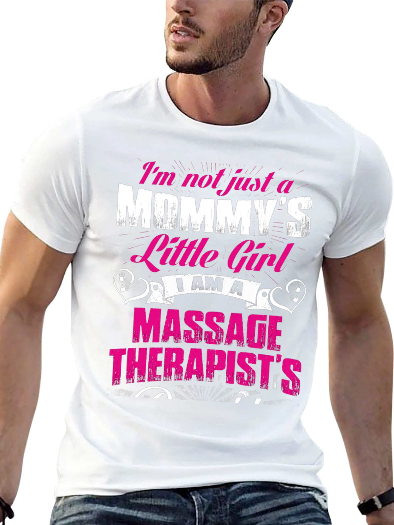 Mommys Little Girl Massage Therapist T-Shirt
