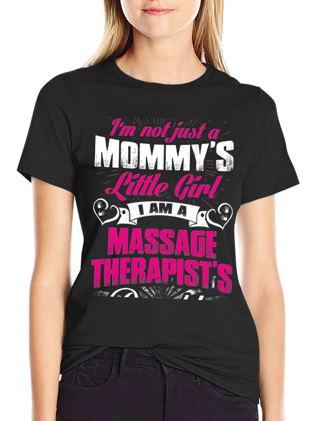 Mommys Little Girl Massage Therapist T-Shirt
