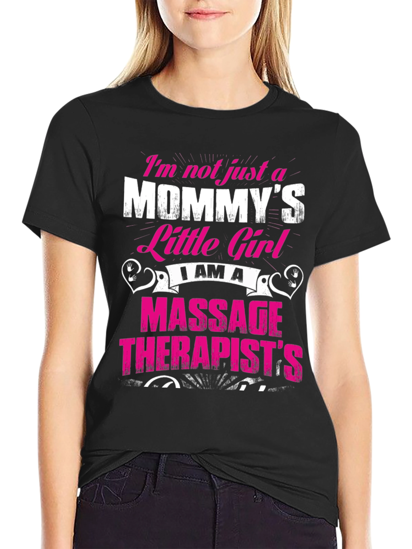 Mommys Little Girl Massage Therapist T-Shirt