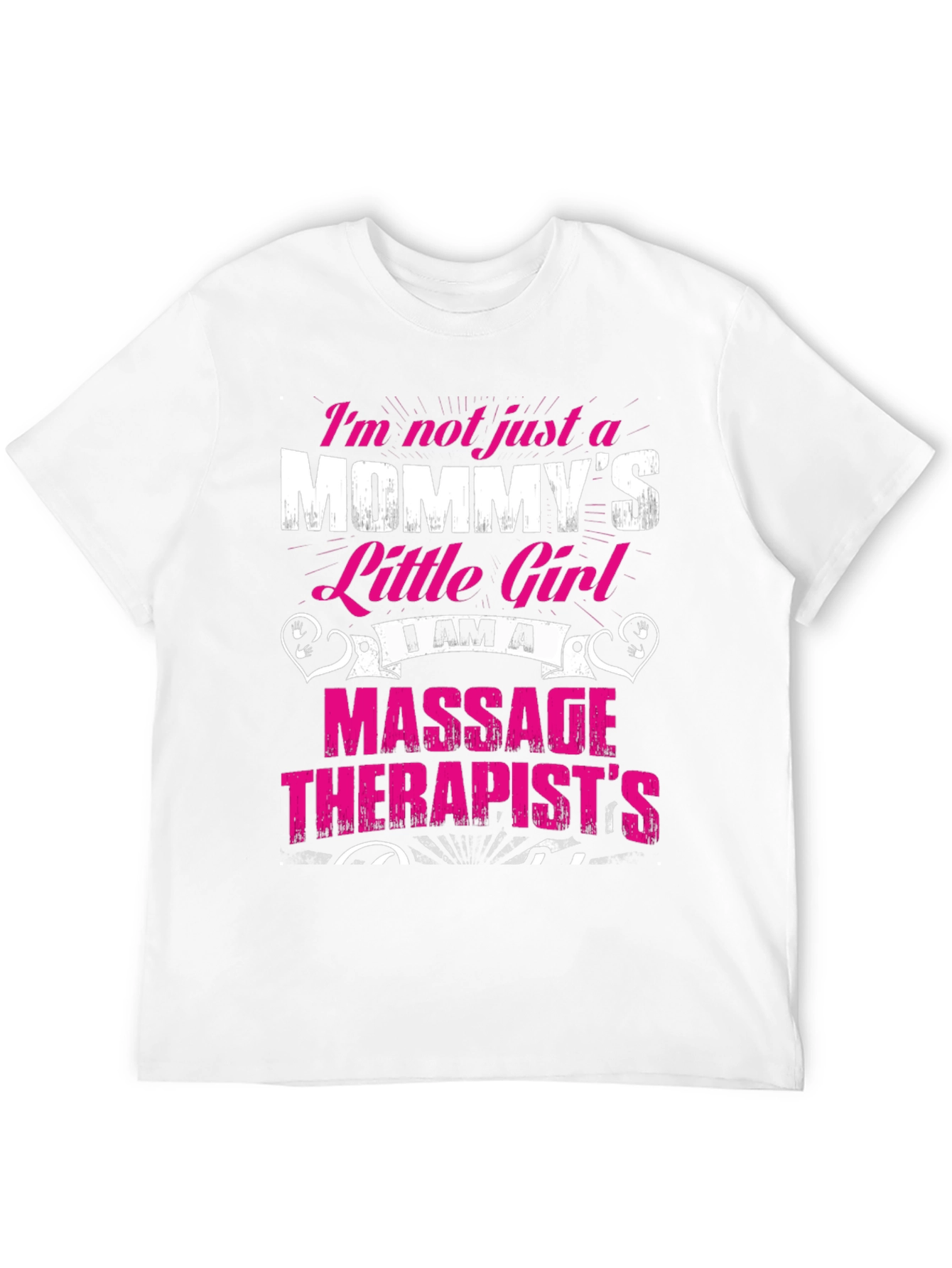 Mommys Little Girl Massage Therapist T-Shirt