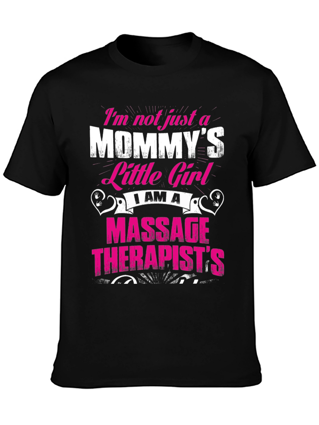 Mommys Little Girl Massage Therapist T-Shirt