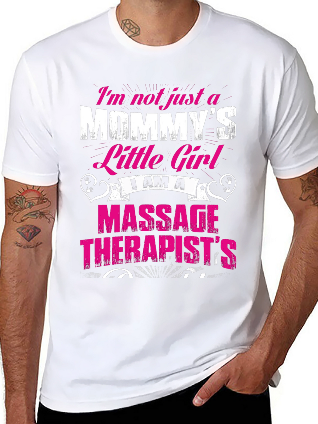 Mommys Little Girl Massage Therapist T-Shirt