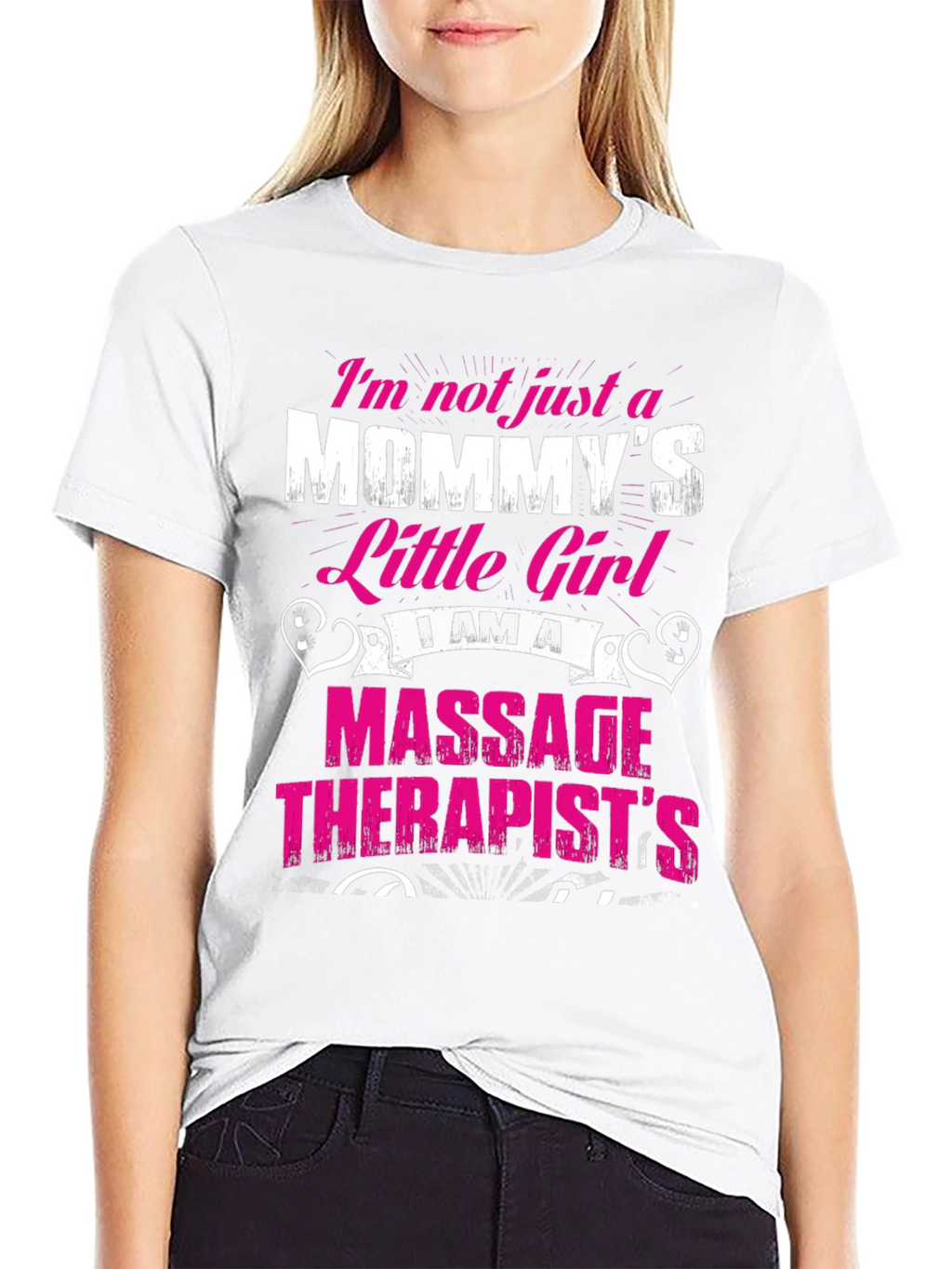 Mommys Little Girl Massage Therapist T-Shirt