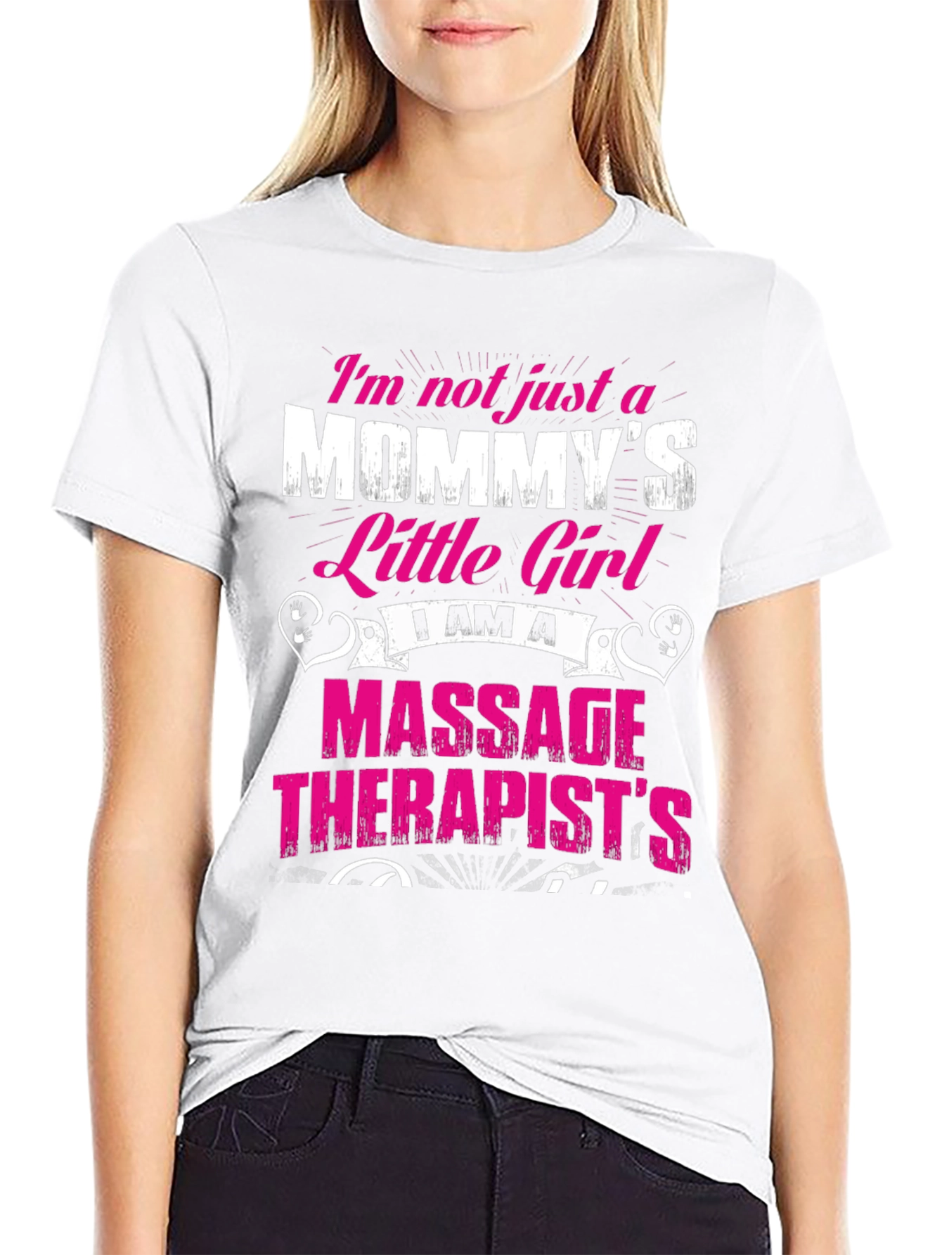 Mommys Little Girl Massage Therapist T-Shirt