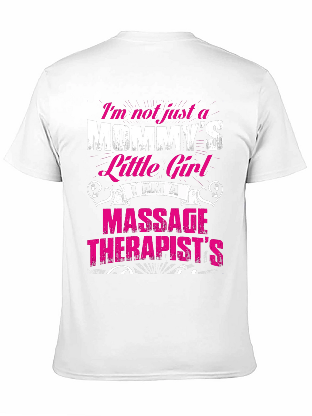 Mommys Little Girl Massage Therapist T-Shirt