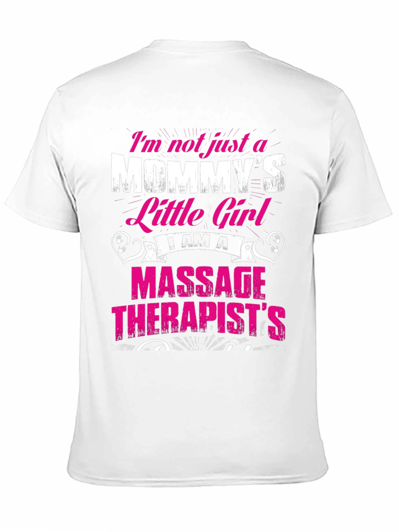 Mommys Little Girl Massage Therapist T-Shirt