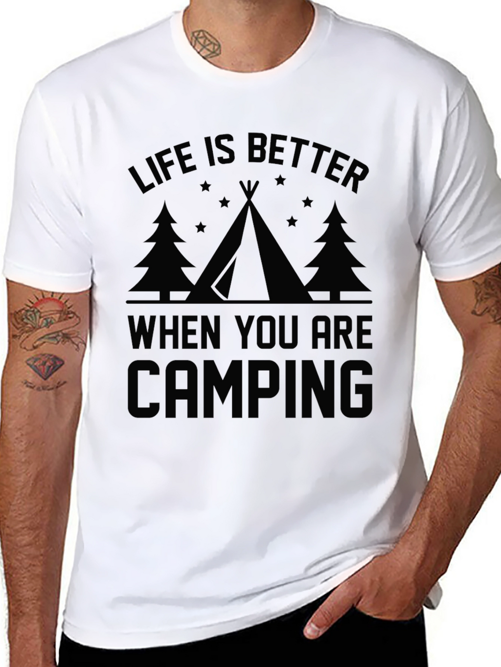 Life is Better When You Are Camping T-Shirt