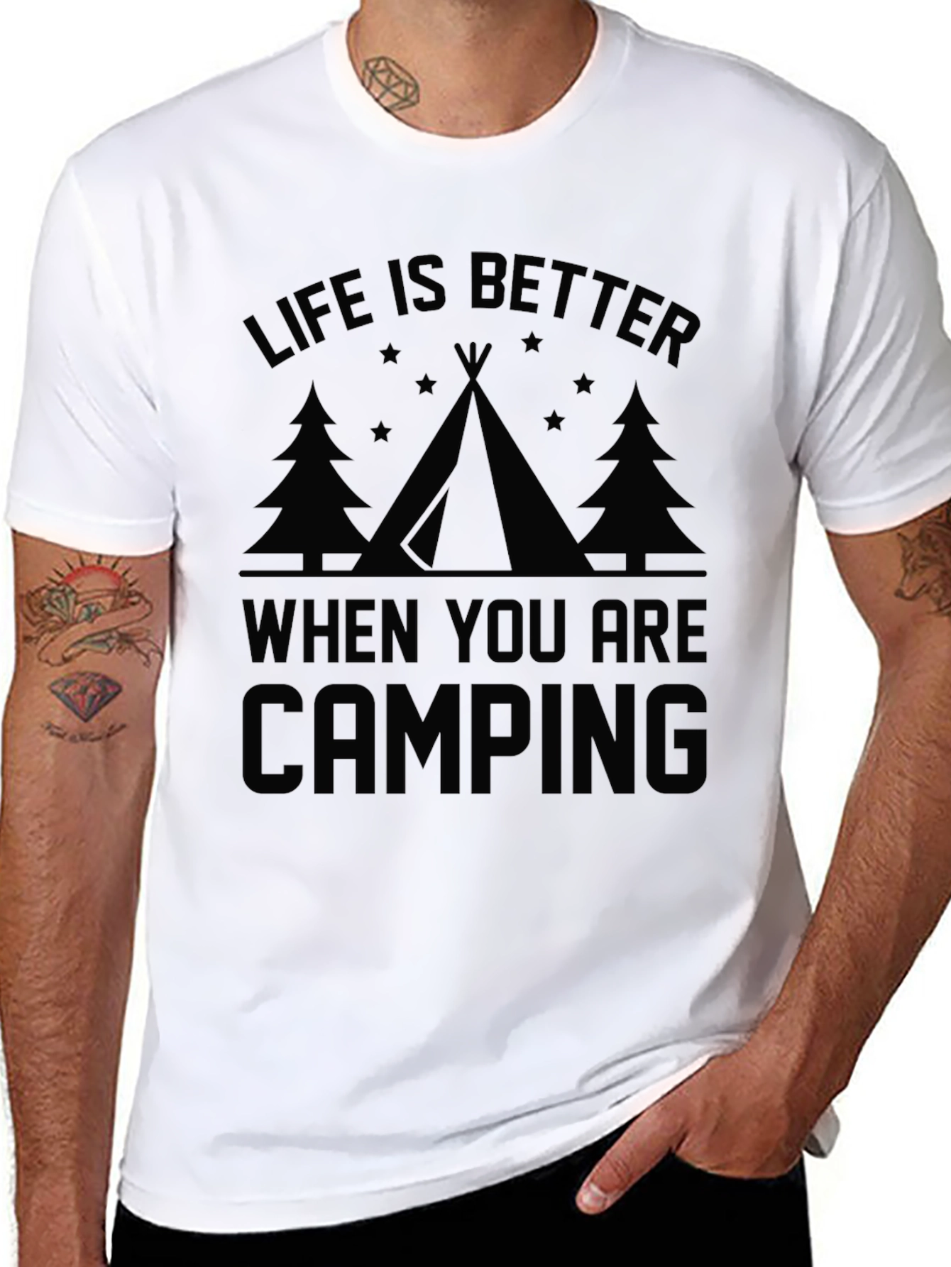 Life is Better When You Are Camping T-Shirt