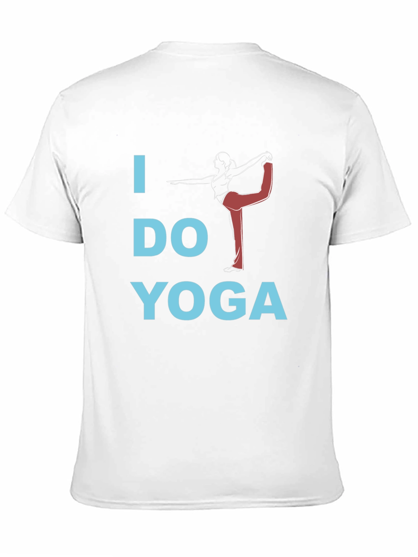 I Do Yoga Graphic Tee - Unisex Black Cotton T-Shirt