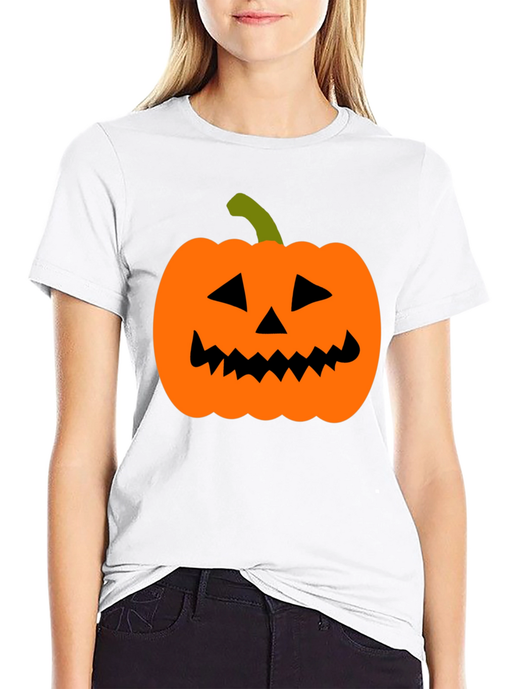 Halloween Pumpkin T-Shirt - Spooky Season Tee