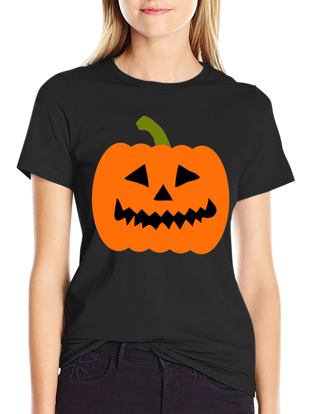 Halloween Pumpkin T-Shirt - Spooky Season Tee