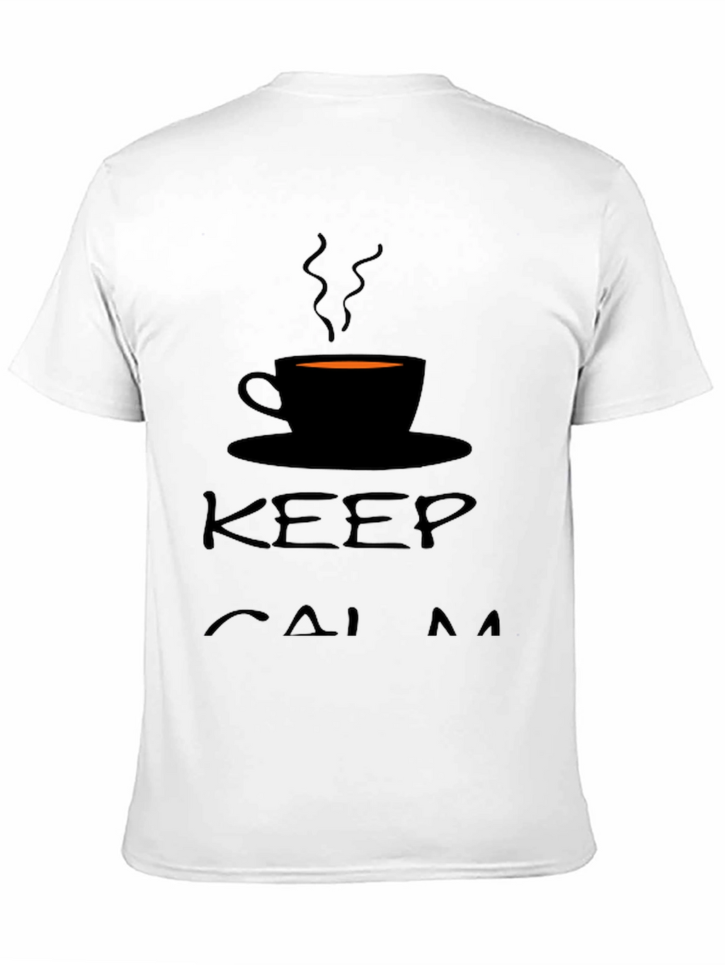 Keep Calm and Drink Coffee Black T-Shirt