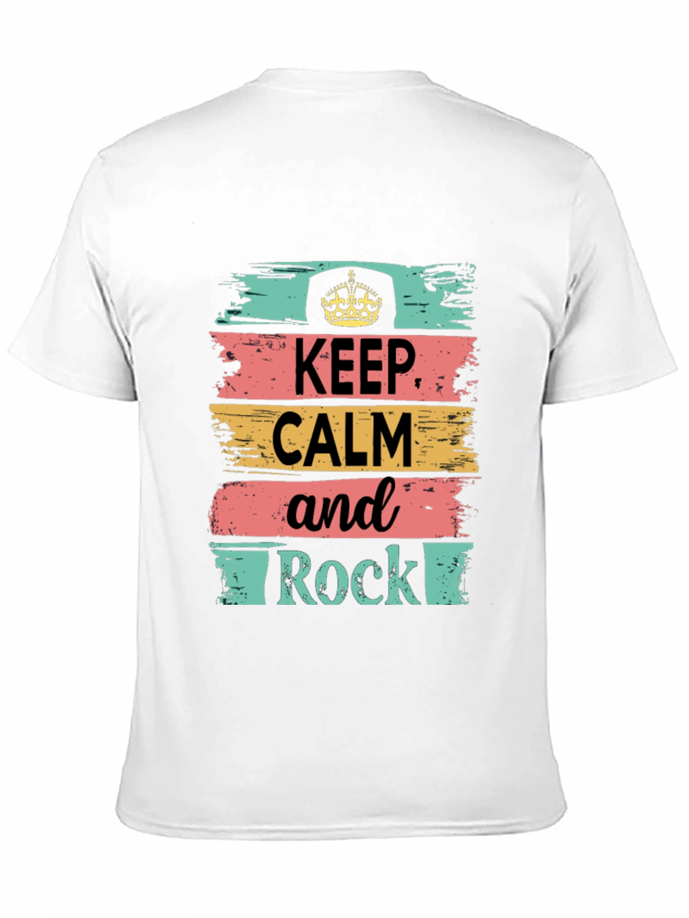 Keep Calm and Rock T-Shirt - Stylish Graphic Tee