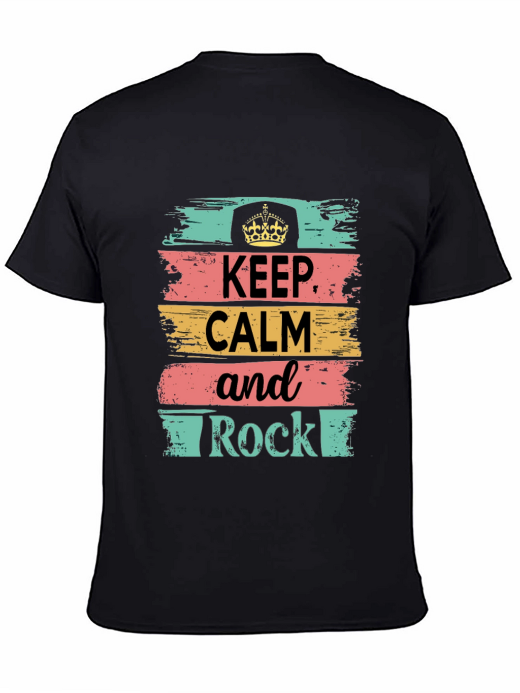Keep Calm and Rock T-Shirt - Stylish Graphic Tee