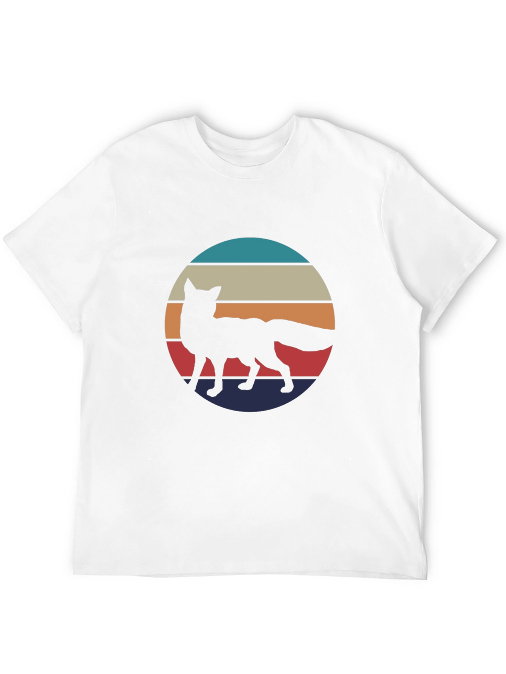 Retro Fox Silhouette Tee
