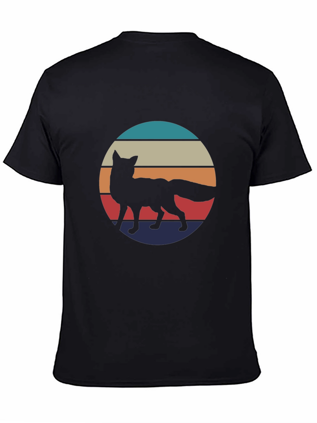 Retro Fox Silhouette Tee