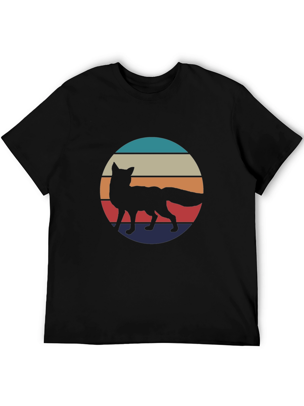 Retro Fox Silhouette Tee