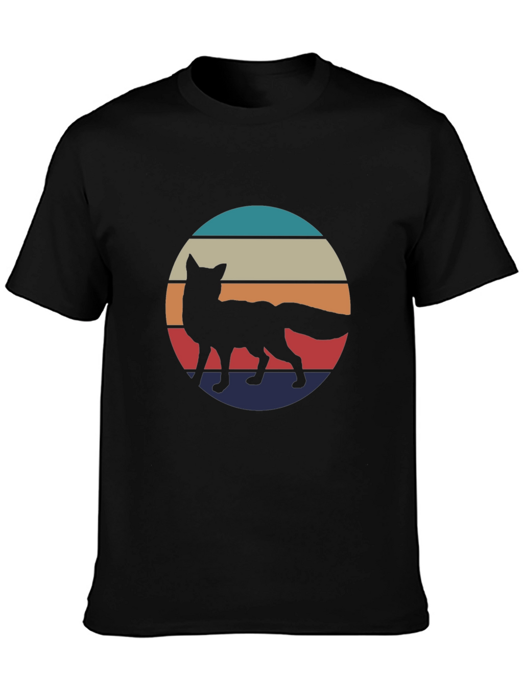 Retro Fox Silhouette Tee