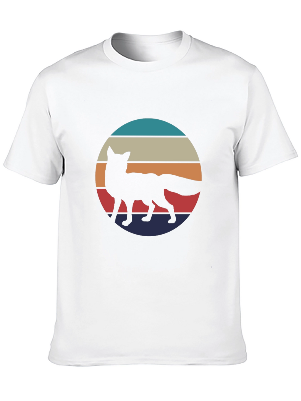 Retro Fox Silhouette Tee