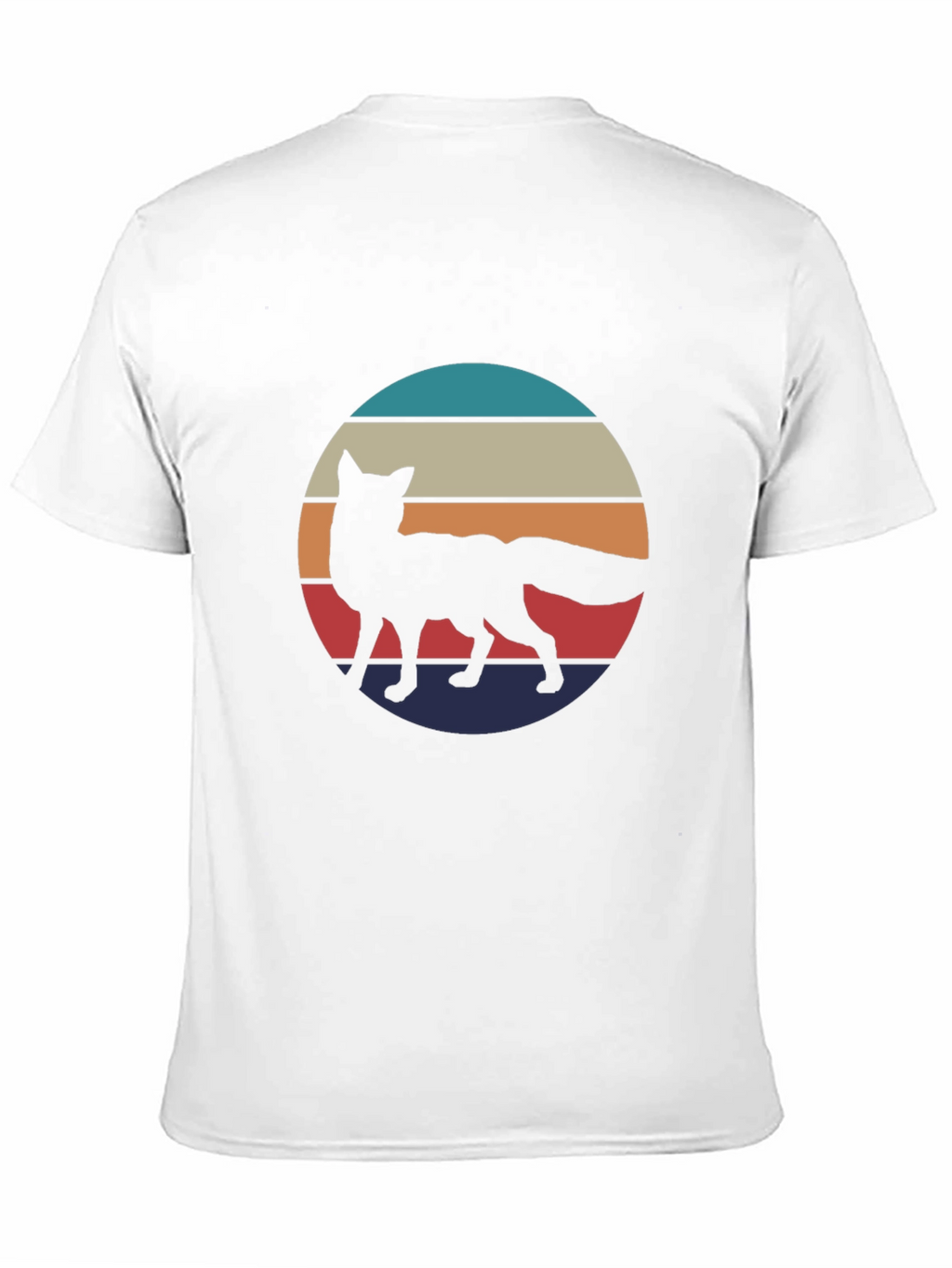 Retro Fox Silhouette Tee