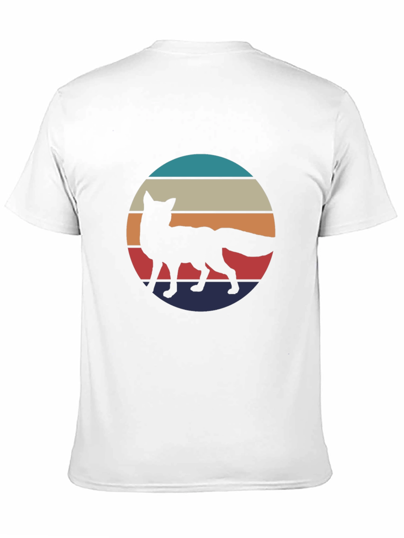 Retro Fox Silhouette Tee