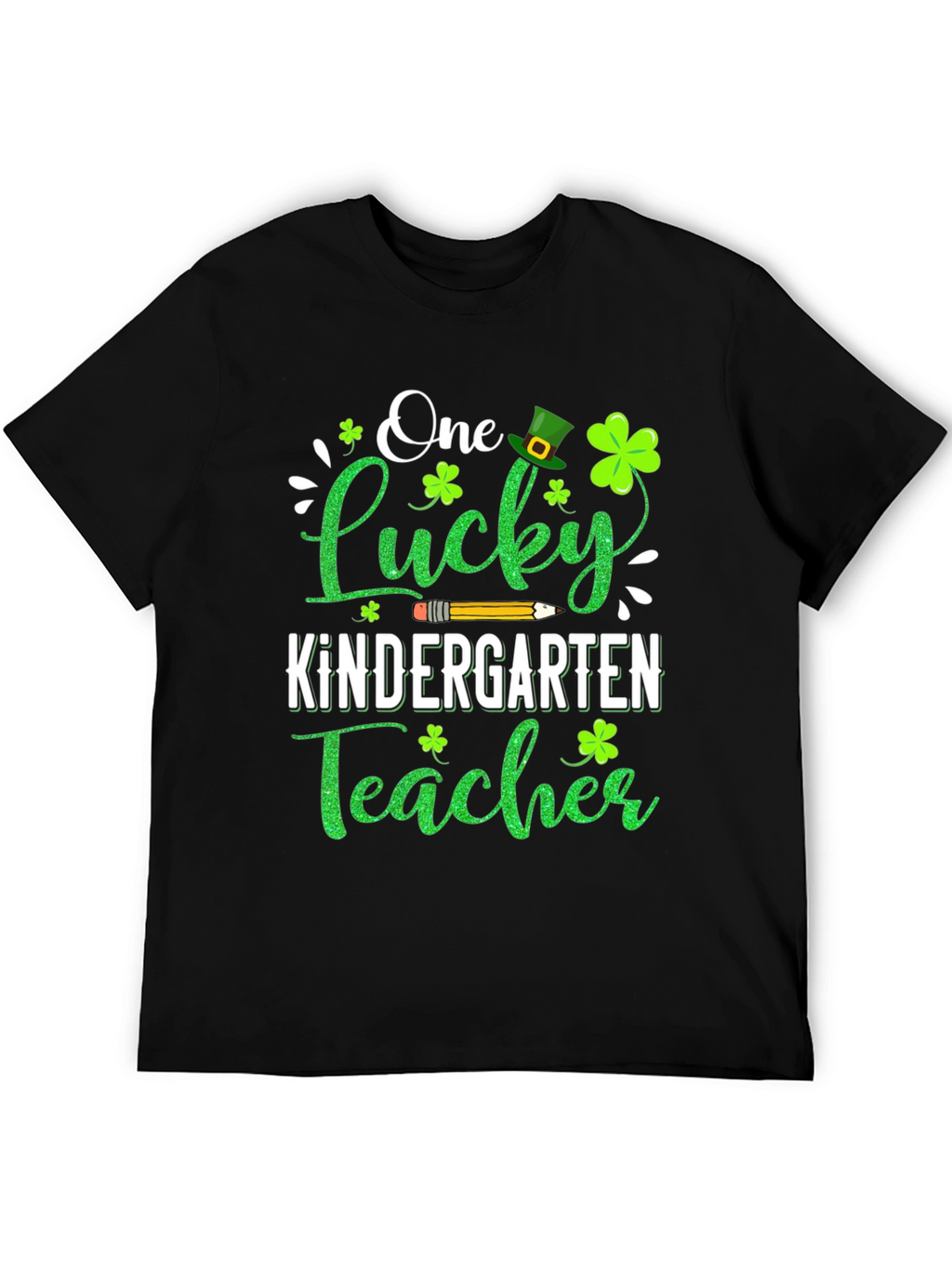 Lucky Kindergarten Teacher St. Patricks Day T-Shirt