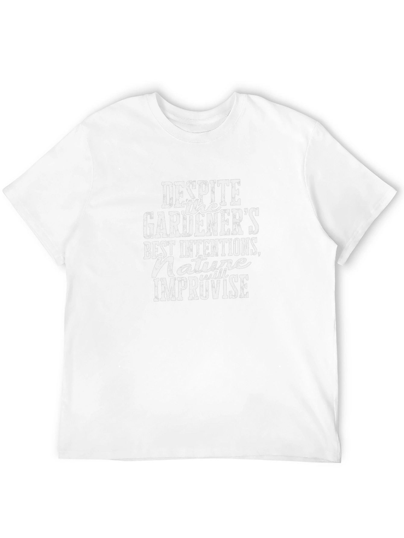 Gardeners Best Intentions Graphic T-Shirt