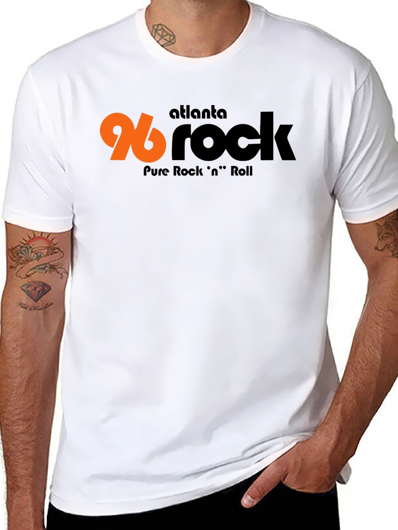 Atlanta 96 Rock T-Shirt - Pure Rock n Roll Tee