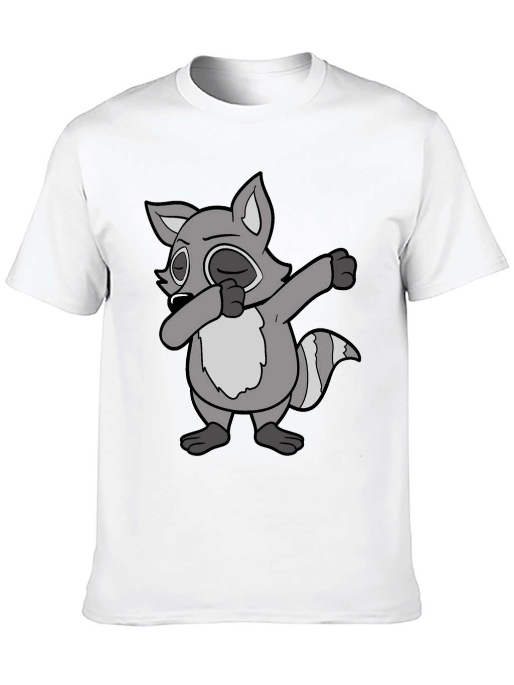 Dabbing Raccoon Graphic Tee