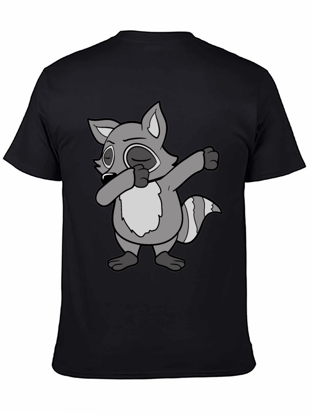 Dabbing Raccoon Graphic Tee