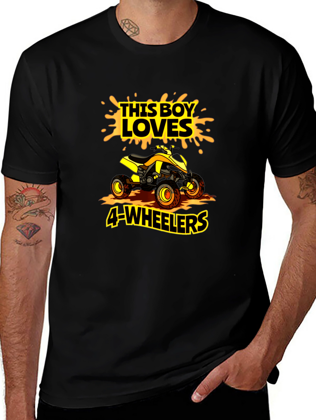 Boys 4-Wheeler Graphic T-Shirt