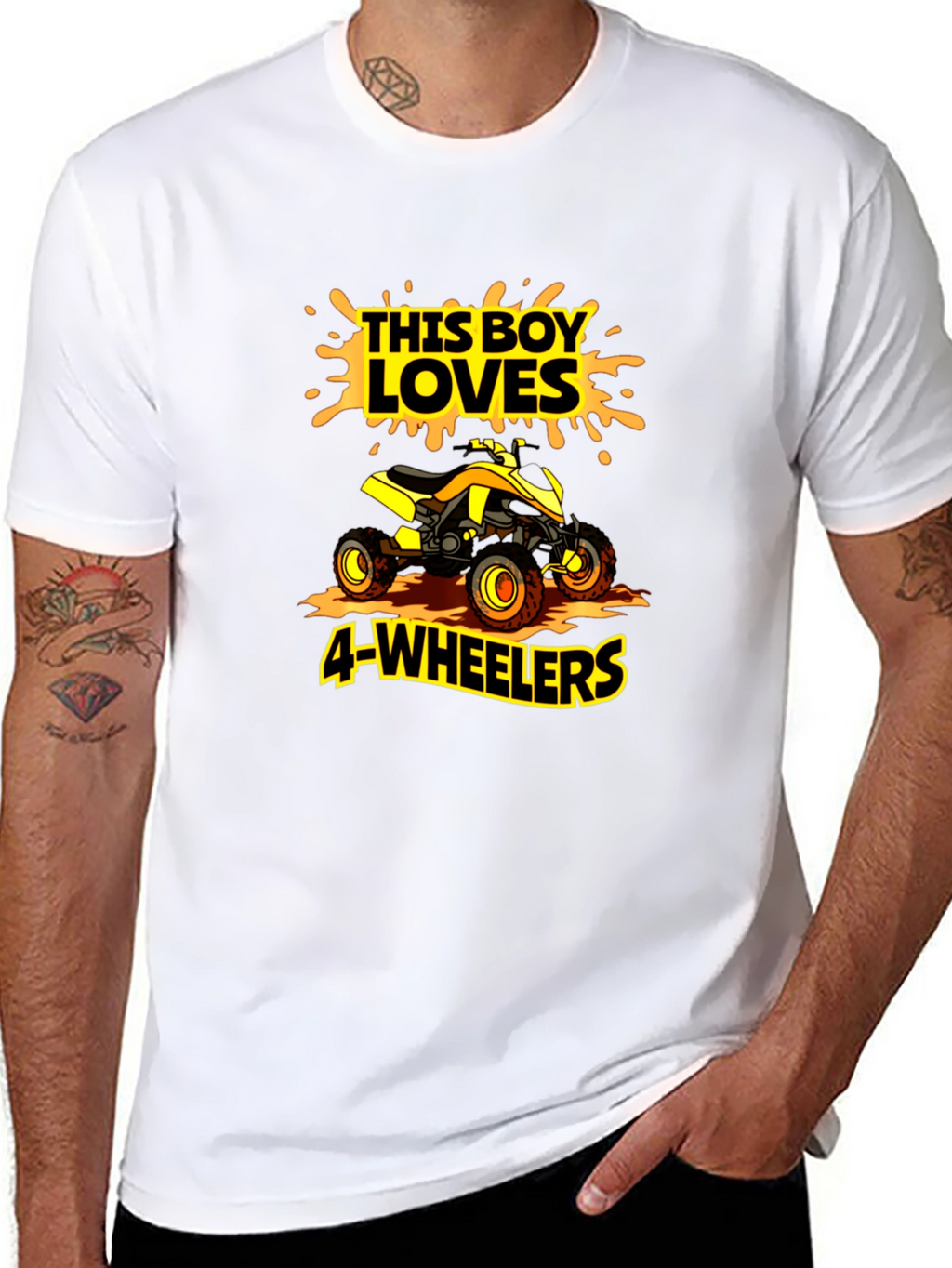 Boys 4-Wheeler Graphic T-Shirt