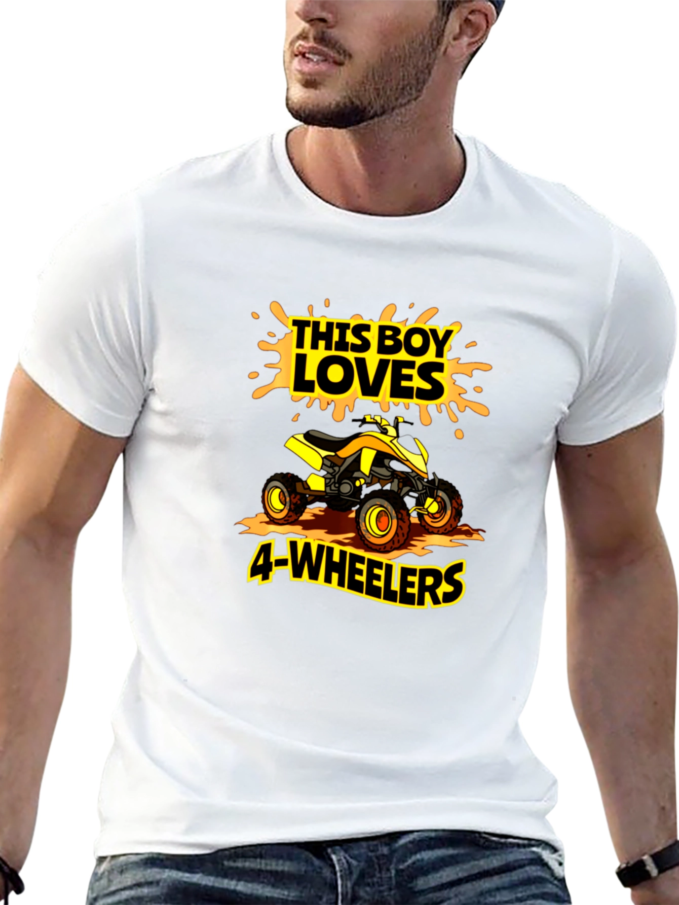 Boys 4-Wheeler Graphic T-Shirt