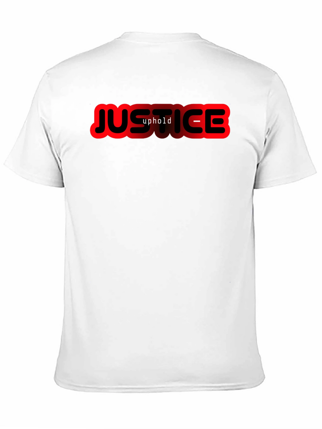 Justice Uphold T-Shirt - Graphic Print Tee