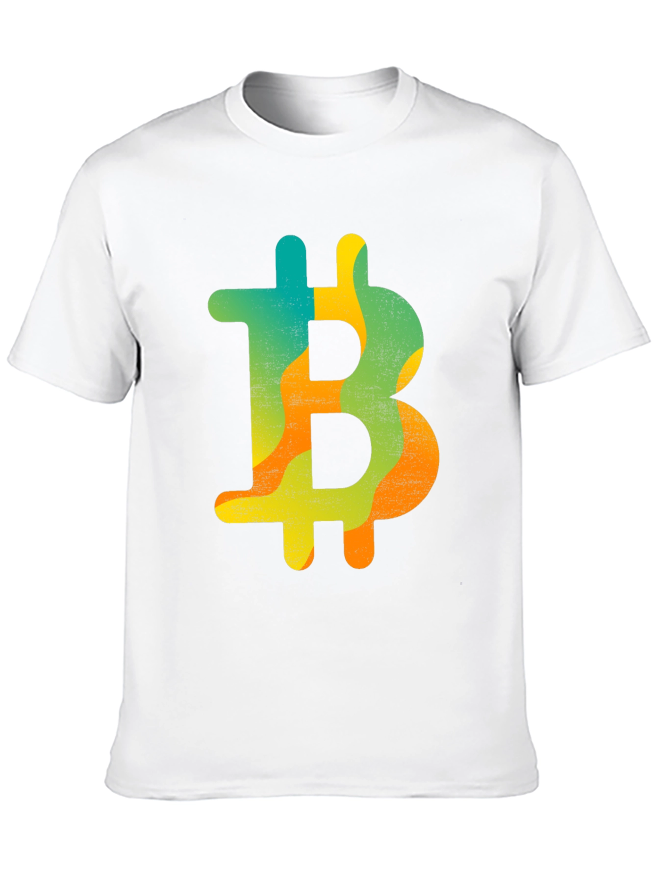 Bitcoin Symbol Graphic Tee - Crypto Currency Shirt