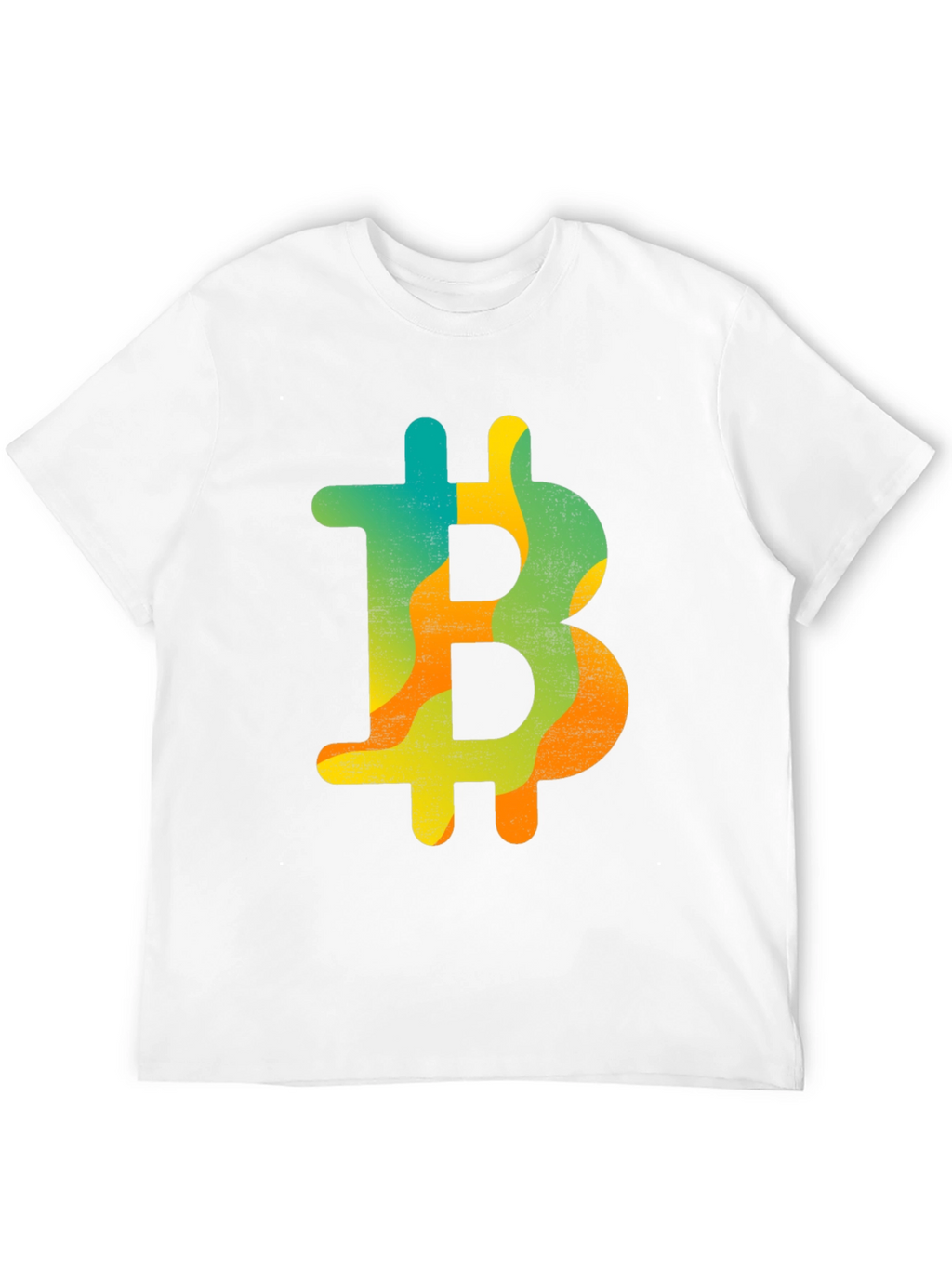 Bitcoin Symbol Graphic Tee - Crypto Currency Shirt