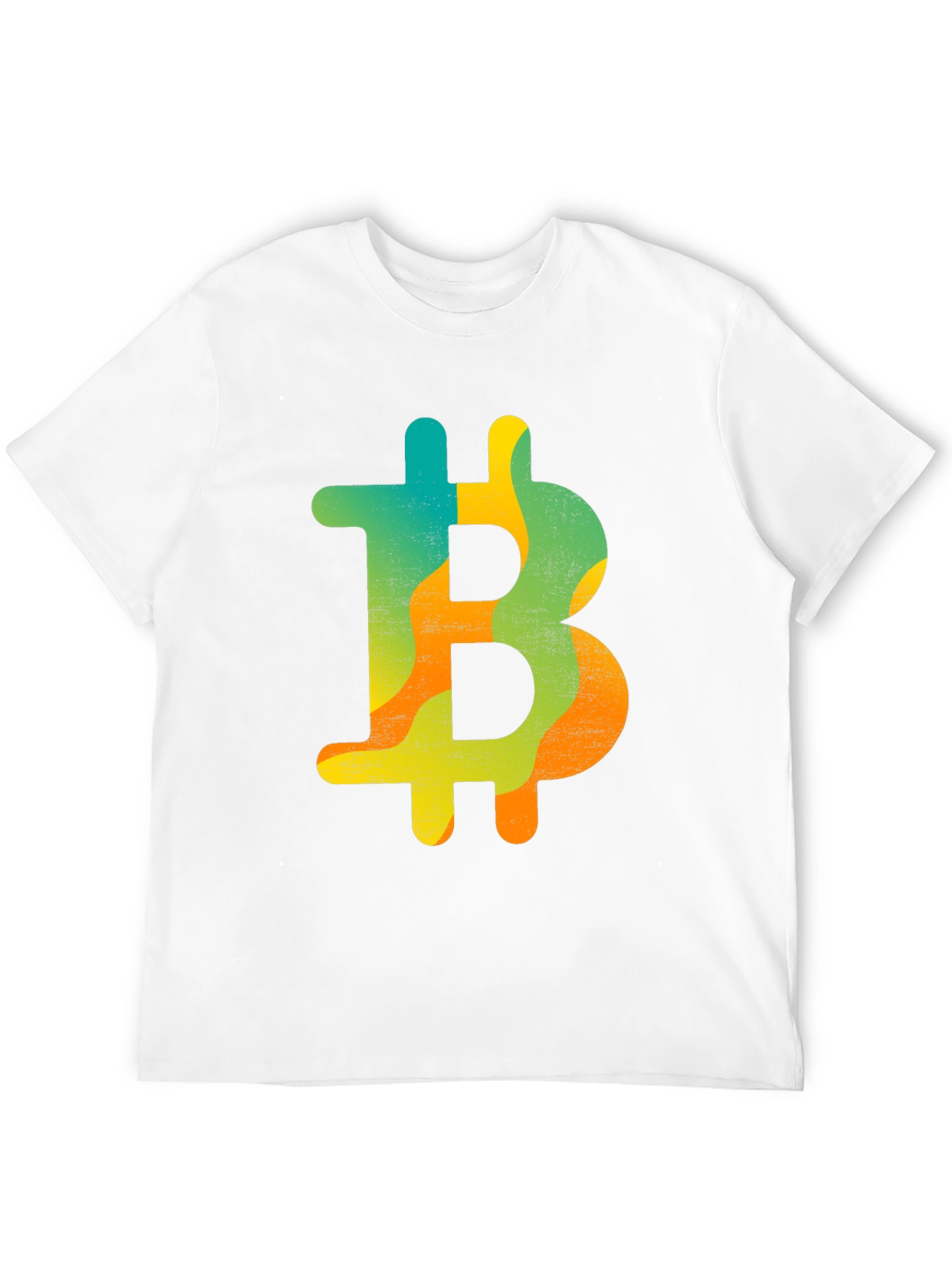 Bitcoin Symbol Graphic Tee - Crypto Currency Shirt