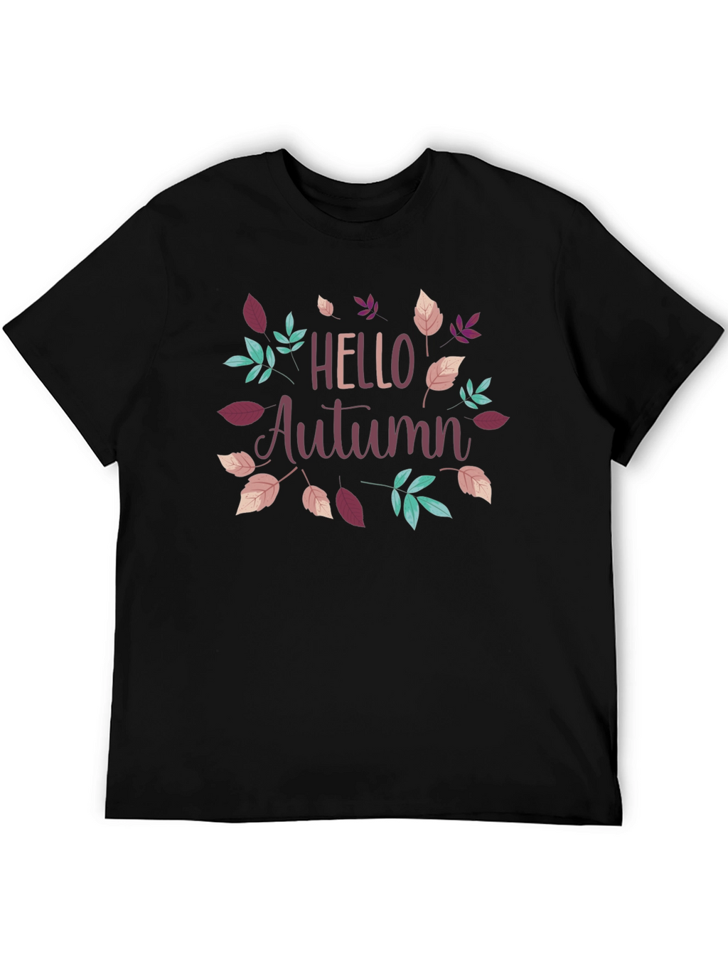 Hello Autumn Graphic Tee - Fall Season Shirt