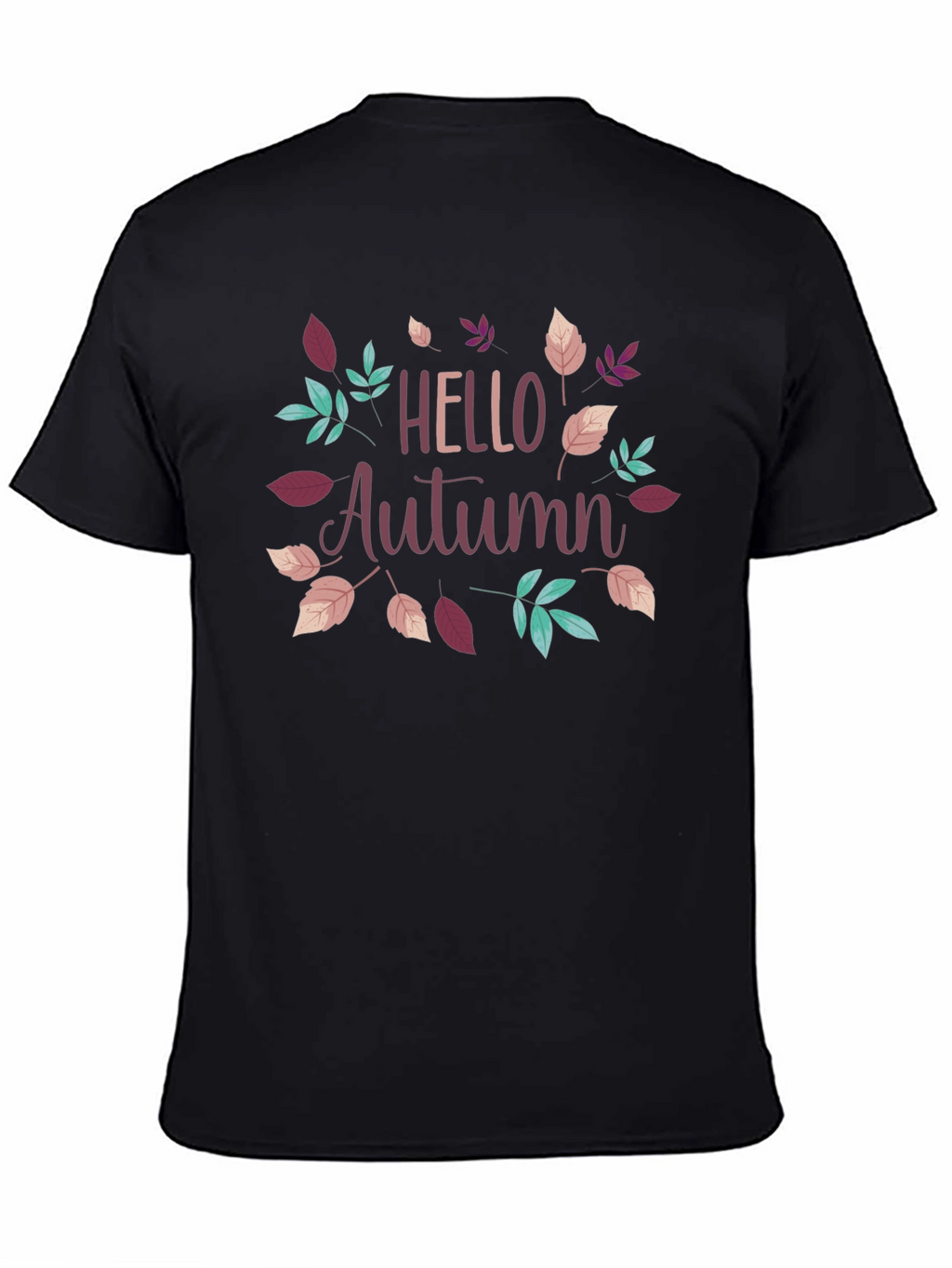 Hello Autumn Graphic Tee - Fall Season Shirt