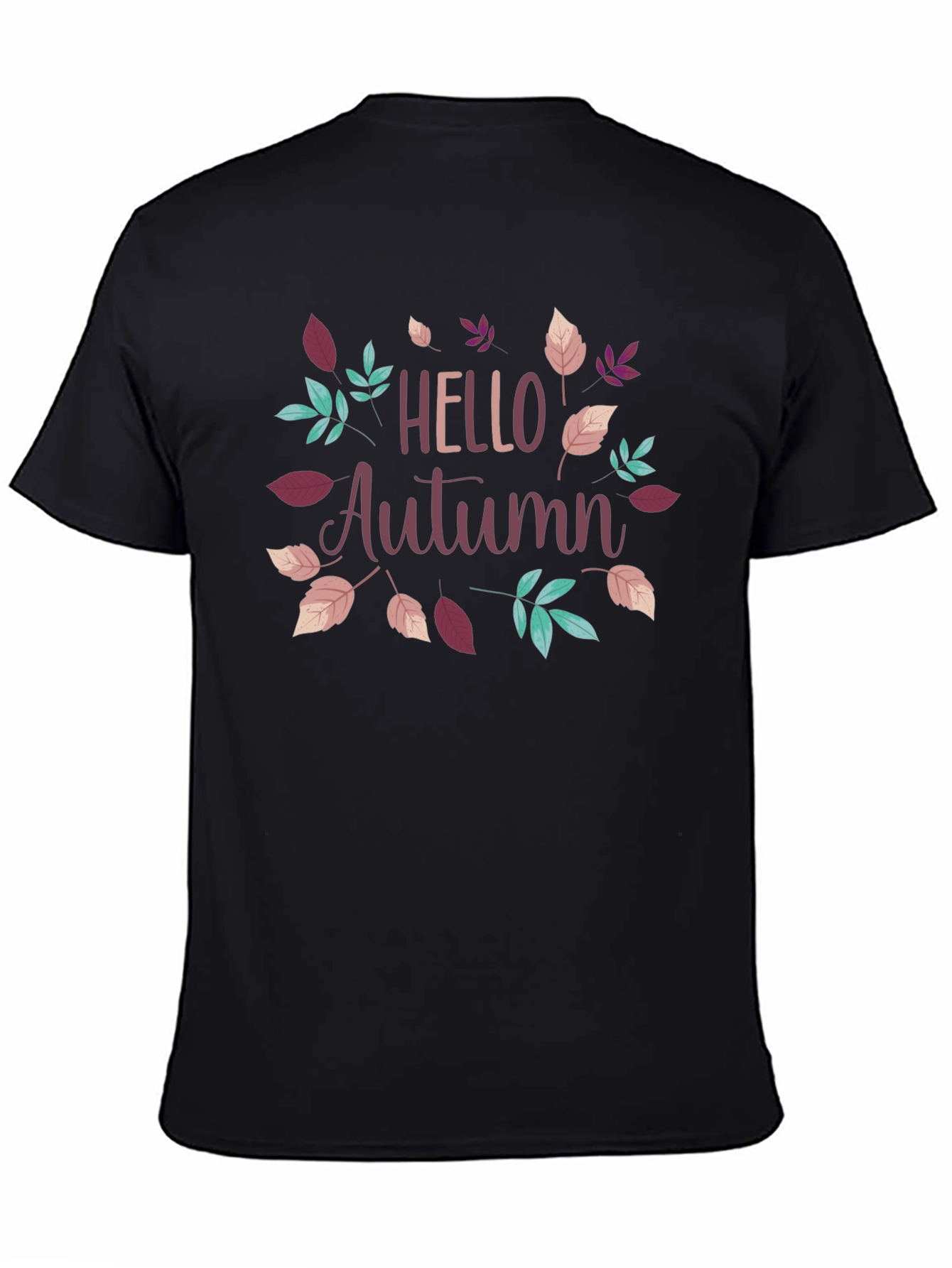 Hello Autumn Graphic Tee - Fall Season Shirt