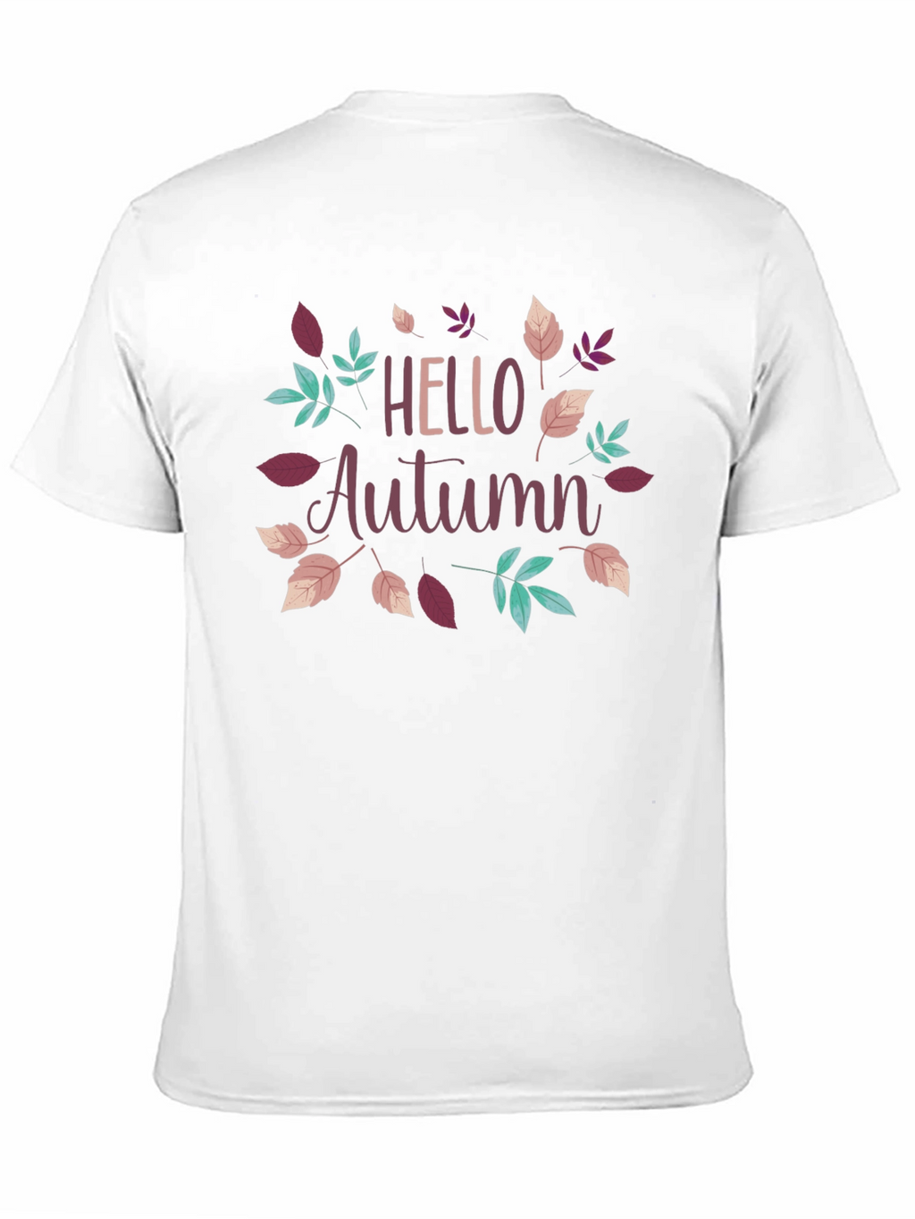 Hello Autumn Graphic Tee - Fall Season Shirt