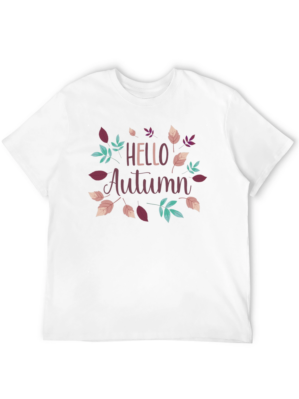 Hello Autumn Graphic Tee - Fall Season Shirt