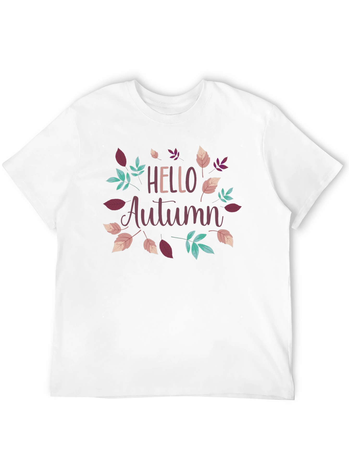 Hello Autumn Graphic Tee - Fall Season Shirt