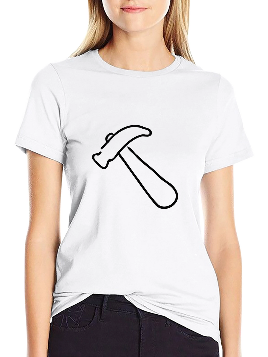 Hammer Graphic Tee - Construction Worker Gift