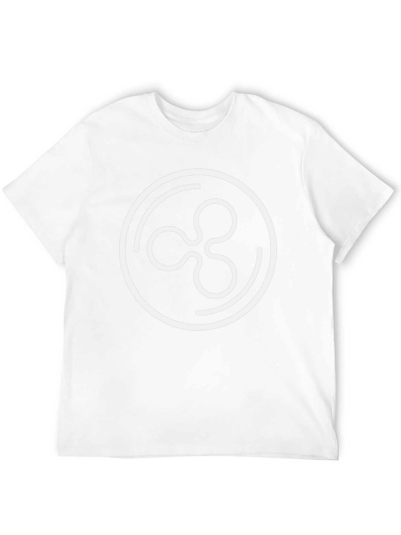 Ripple Crypto T-Shirt - Black Cotton Blend